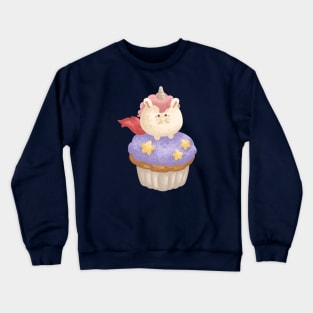 Unicorn Cupcake Crewneck Sweatshirt